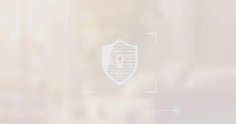Secure padlock illustration symbolizing privacy policy and user data protection