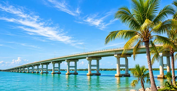 Bradenton coastal bridge